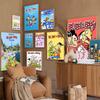 Cartoon E-Ed Edd N Eddy Anime DIY Klebeposter Weißpapier Drucke Poster Kunstwerke Vintage Dekoratives Gemälde