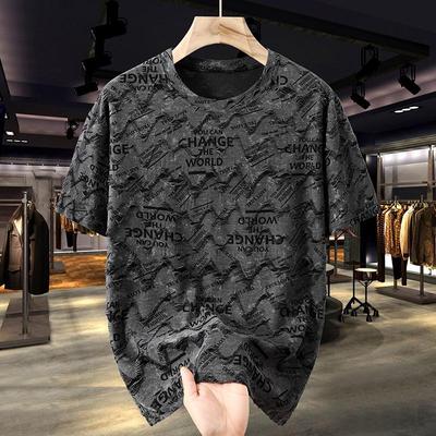 Plus Size 5XL-12XL Oversized T-shirt for Men Summer Tops Casual Short Sleeve Tee Summer Men Clothes