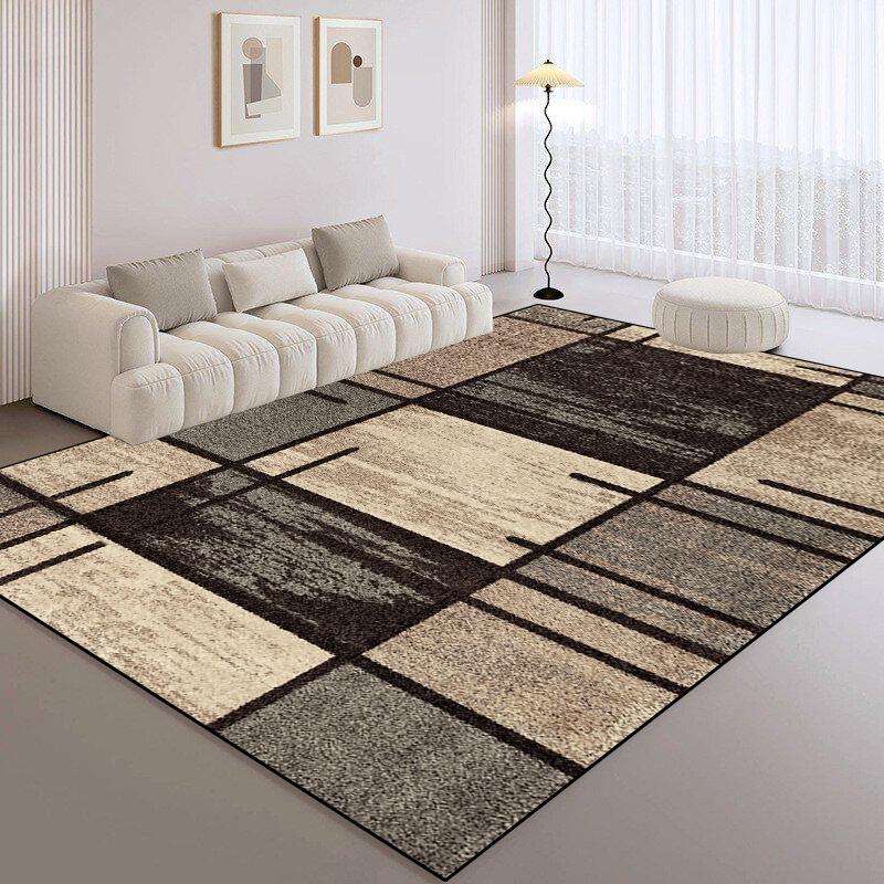 Classic Light Luxury Carpets Large Living Room Sofa Area Rugs Non-slip Washable Bedroom Rug Coffee Table Mat