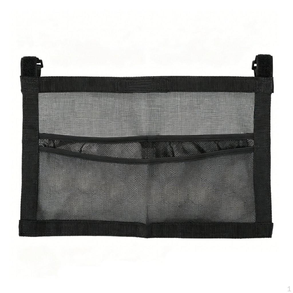 Table Tennis Paddle Holder Easy To Install Hanging Mesh Storage Bag Large Capacity Under