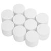 10pcs Empty Face Cream Bottle Jar Refillable DIY Skin Moisturizing Gel Container (10g   Pc)
