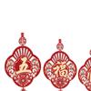 Chinese Year Blessing Hanging Decoration Lunar Porch Welcome Sign for Living Room