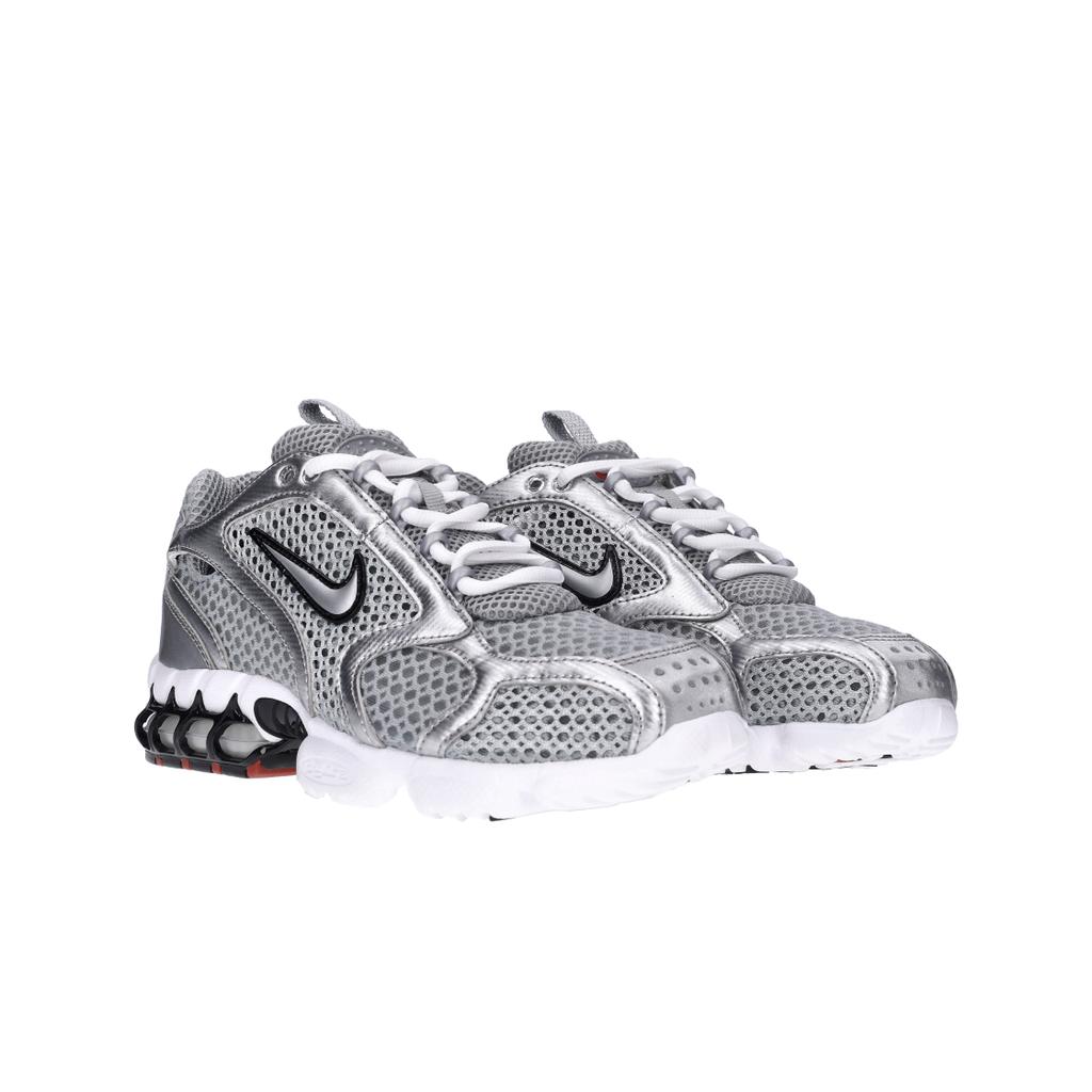 Nike Zoom Spiridon Caged 2 Metallic Silver Herren Sneaker Light-Smoke-Grey CJ1288-001