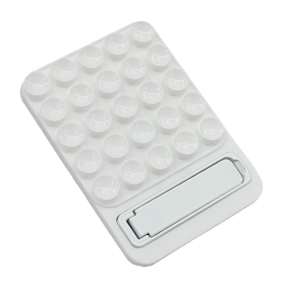 Trendy Silicone Suction Cup Phone Holder - Dopamine Color