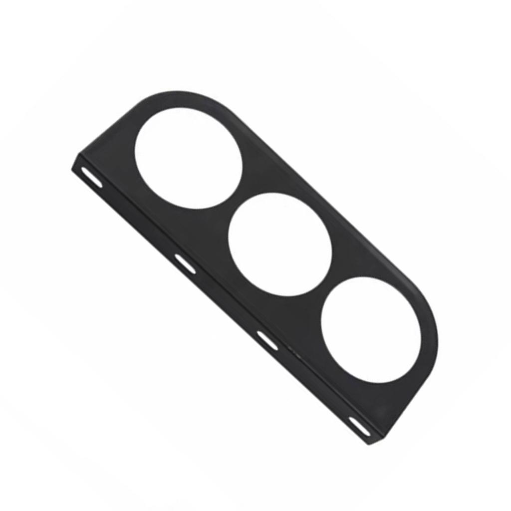 Practical Metal Gauge Pillars Holder Mounting Bracket for Oil Pressure And Speedometers Car 2.1 Inch Diameter Accessory