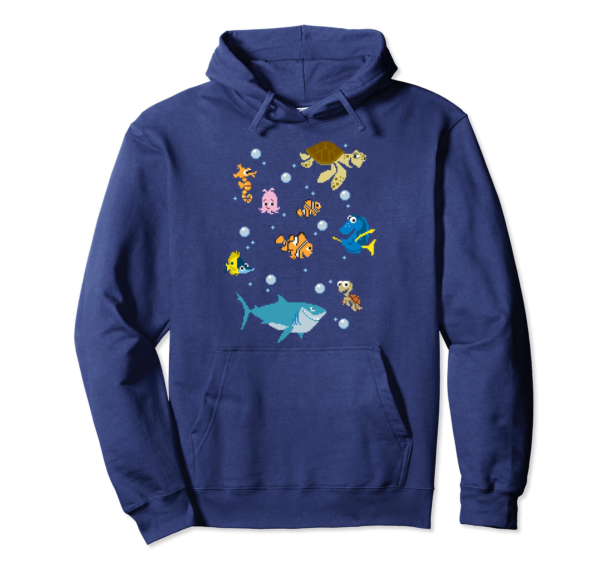 

Finding Nemo Pixilized Sea Creatures Hoodie