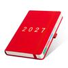 English 2027 Schedule Planner Notepad 12 Months To-do List Notebook  School Office Supplies