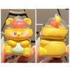 Creative Cartoon Luminous Sound Emitting Bear Keychain Couple Bag Car Keychain Jewelry Accessories Bag Pendant