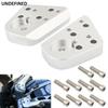 Motorrad-Lenkererhöhungs-Kits für BMW R1200RT R1150RT R1100RT R1100R R1150R Lenkerhalterung Griffklemmen Zubehör Teile Silber