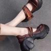 2025 New High Heel Women's Sandals Lace-up Platform Shoes Casual Fashion Women's Shoes High Heels Mary Jane Shoes