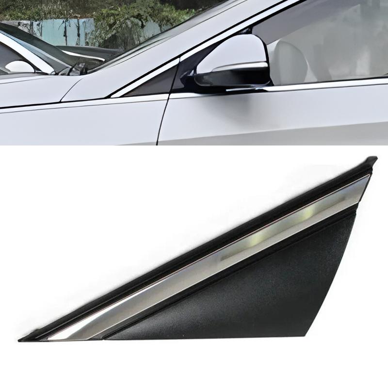 NEW 86180-C1000 Front Left Side Window Mirror Fender Pillar Corner Triangle Molding Cover Trim Fit for Hyundai Sonata 2015-