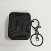 Simple Black Snake Graphic Shockproof Case for AirPods 1/2, 3, 4,Airpods Pro2/Pro Wireless Bluetooth Earphone Protective Cover