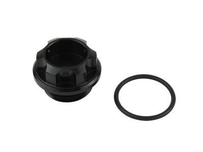 POSH 500007-06 Motorradzubehör Maschineneinfüllstutzen M27 x P3.0 Schwarz