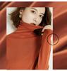 Knit Turtleneck Solid Fitted Soft 3D Slimming L'Avventura Women's High-Neck Sweater, Color, Innerwear, Knit, Figure-Flattening, Stylish, Cute, (M,