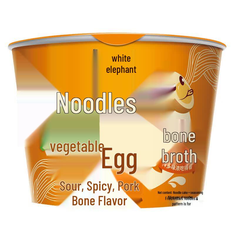 Baixiang Sour & Spicy Pork Bone Instant Noodle