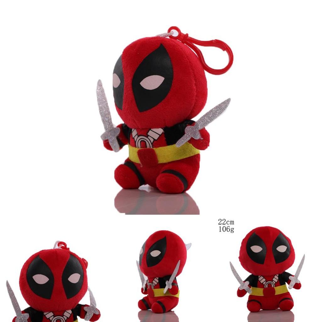 Adorable Deadpool Plush Toy With Soft Crystal Ultra Plush Material For Collectors
