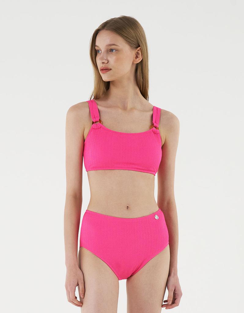 Kolallikeu Modern Bold Ring Bikini Pink