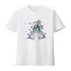 Magic Castle Women Cute Kingdom Shor Trendy Summer Tops for T Shirt with s vintage Washed Stylish homme fashion Slightly