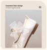 Autumn 2026 Girls' Korean Style Princess Flats - Versatile, Soft Sole Leather Shoes