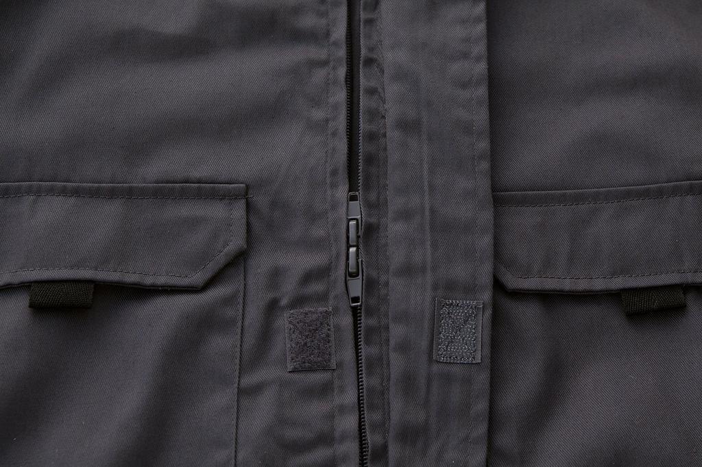 KURODARUMA Bellows Sleeve Velcro Chest Pocket Coverall Navy LL 49112-2