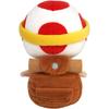 San-ei Trading Toad Captain Plush Toy 12x15x18cm Soft Stuffed Animal