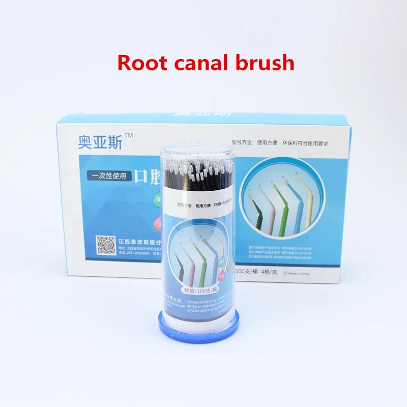 100pcs/box Dental Disposable Micro Brushes Applicators Bendable Micro Applicators Brushes Microbrushes Eyelash Dentistry Mater
