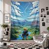 Wall TapestryZelda Art Hanging Cloth Decorative Background Cover for Room Decoration