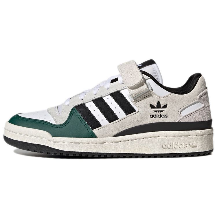 Adidas Originals Forum Low Durable Lightweight Low-Top Skate Shoes Women Sneakers Gray Green GY8203