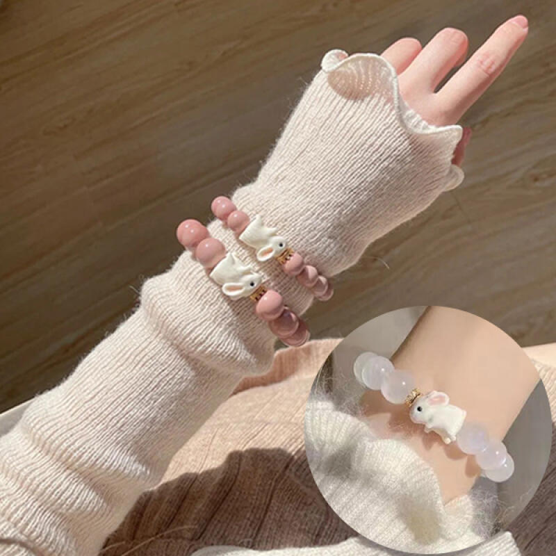 

Puming Lucky Lovely Rabbit Daily Point Bracelet pink