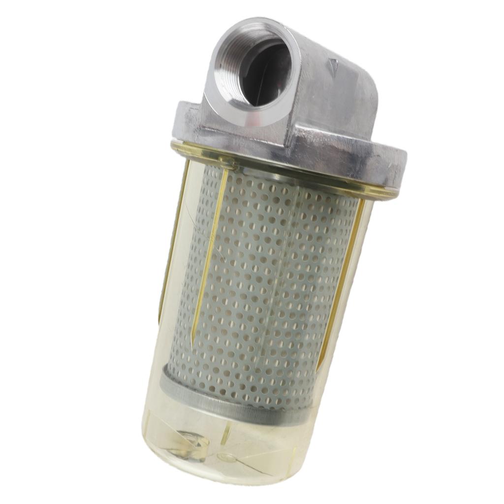 Kraftstofffilter Transparent 1,3 Zoll Kraftstoffspenderfilter Filterzubehör zum Austausch