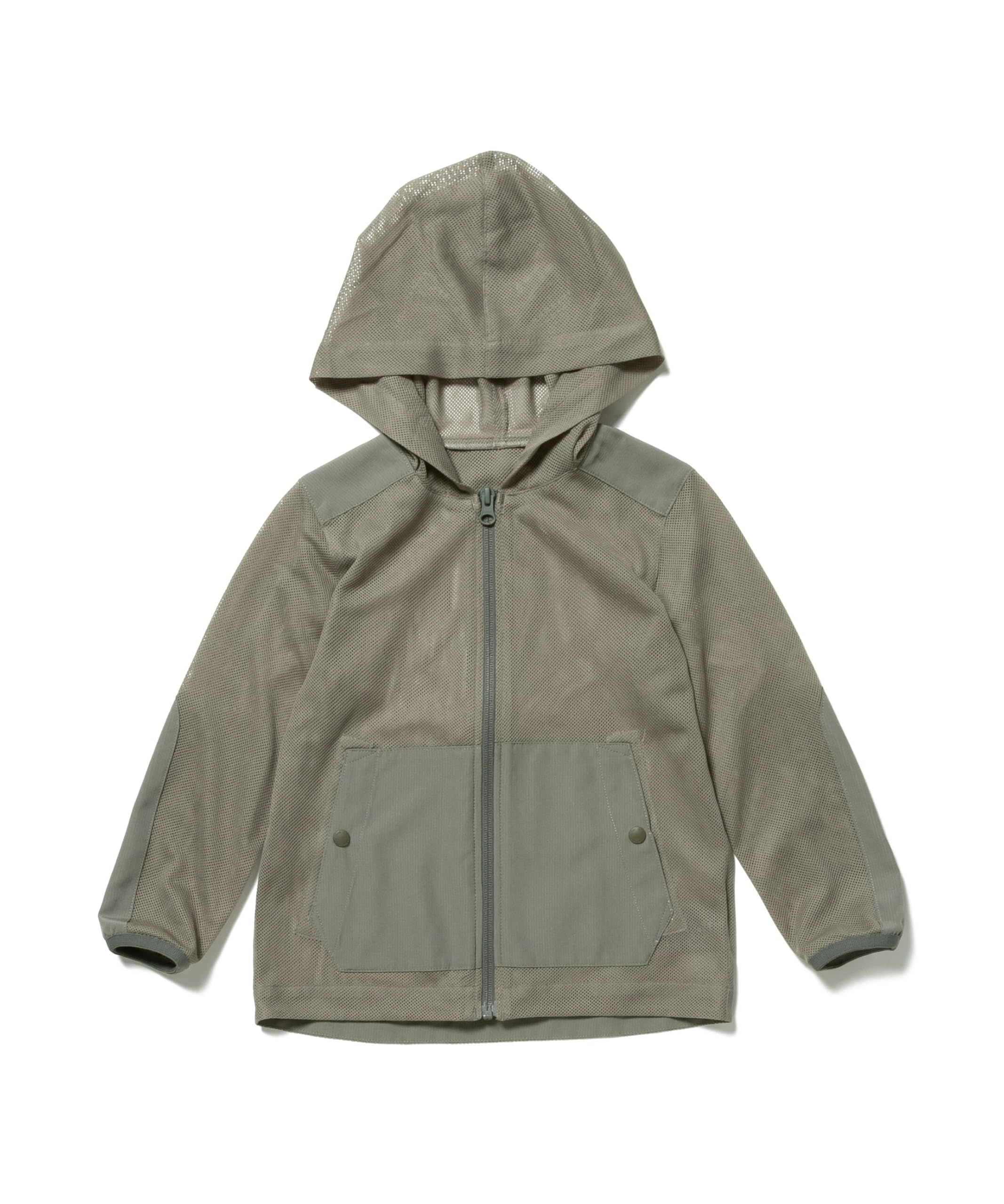 

Snow Peak Kids Insect Shield Mesh Jacket Outer 110 JK-25SK001, Jacket, Kids, Olive, оливковый