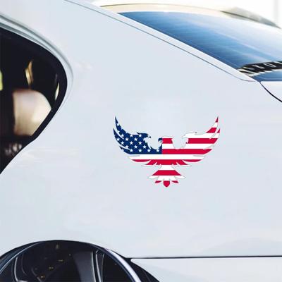 American Eagle USA Flag Car Window Patriotic Sticker Auto Vinyl Decor Decal for Car Bumper Truck RV SUV Boat Tuning Decoration