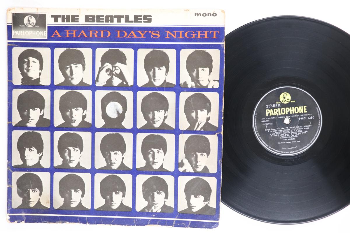 Виниловая пластинка BEATLES  A Hard Days Night PMC1230 PARLOPHONE 1964 UK Рок Б/у