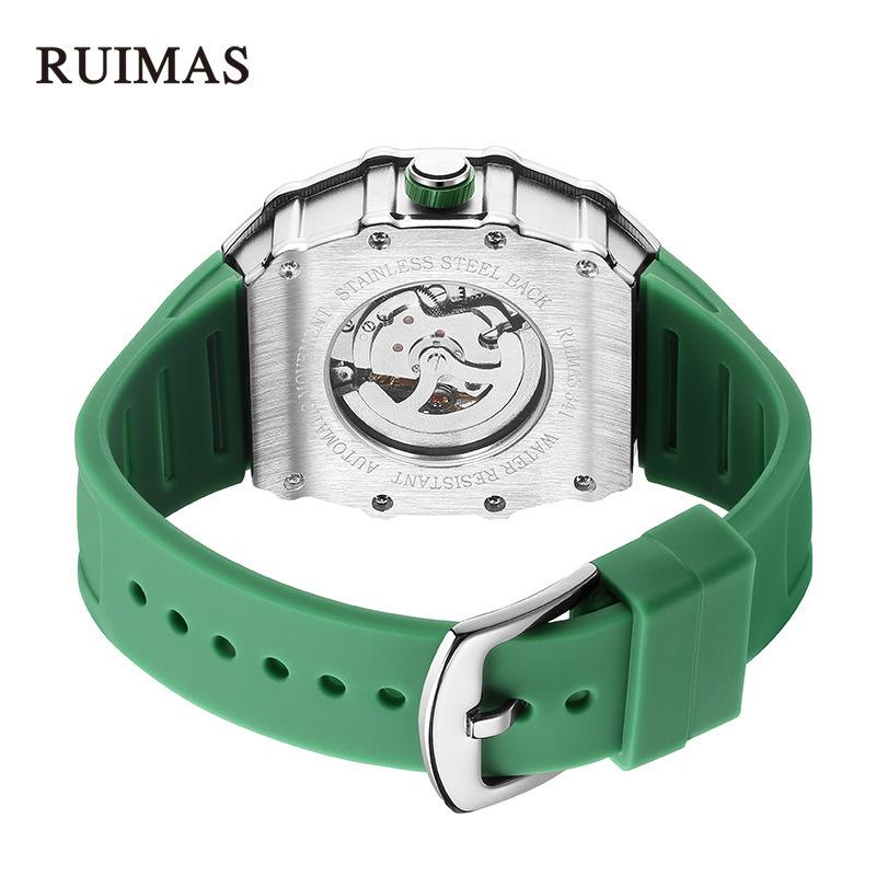 Men'S Watch Wine Barrel Sports Mechanical Watch Burst 341