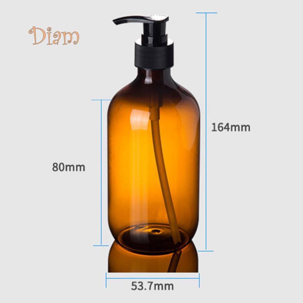 CO&LO 300/500 ml Lotion Shampoo Duschgel Halter Seifenspender Leere Badepumpe Flasche