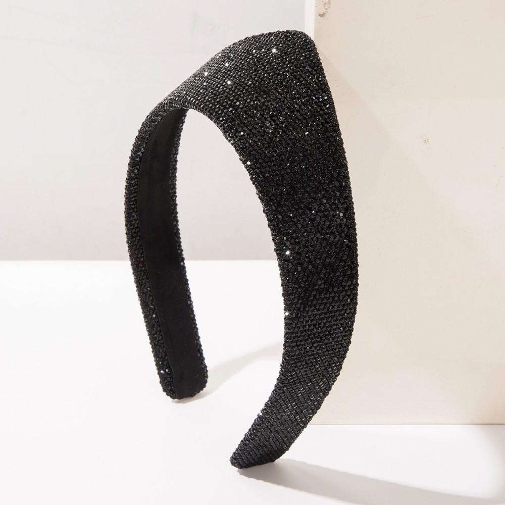 Ultra Glitzernde Diamantkrone Stirnband Retro Barock Glitzernder Haarreifen Für Frauen