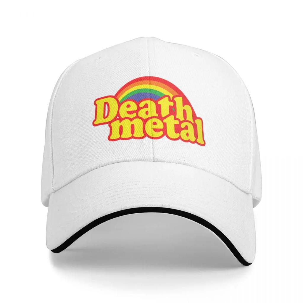 Death Metal Parody Baseball Cap Snap Back Hat Foam Party Hat Luxury Hat Men Designer Man Womens