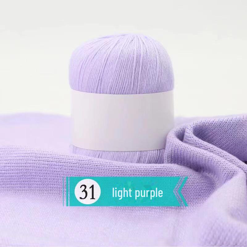 Hand-woven Cashmere Yarn - 3 Ply Soft Wool for Sweaters - Spot Processed Ball of Yarn