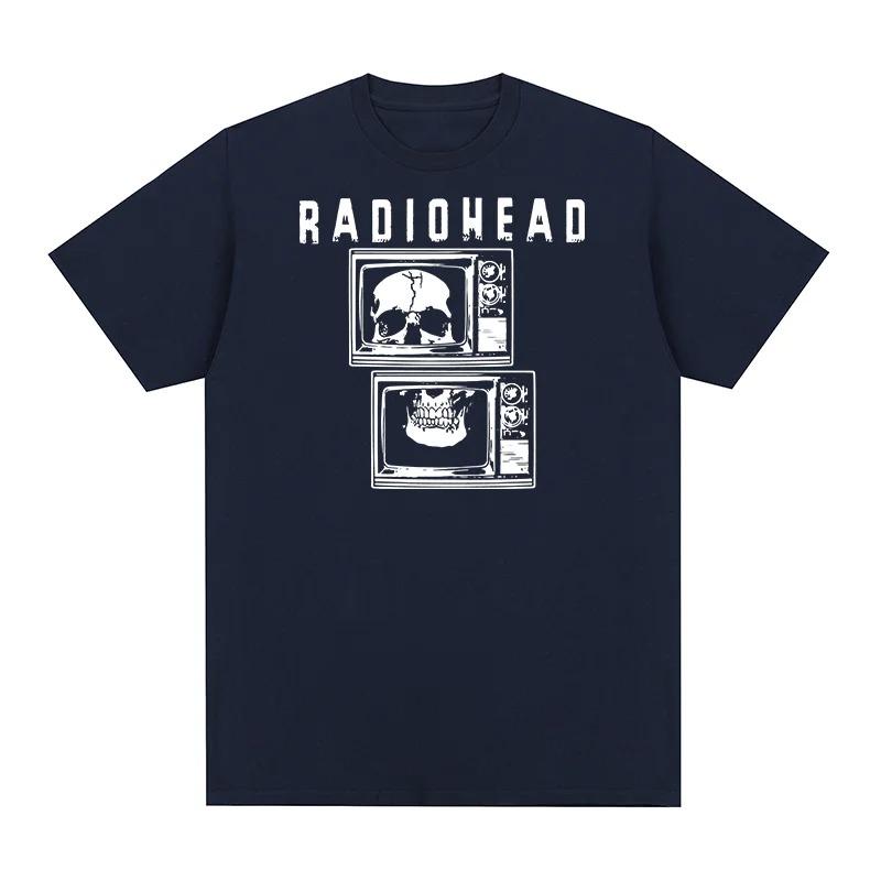 Radiohead Rock Band TShirt HipHop Music The Bend Fun Music Aesthetics Fashion 100 Cotton Mens TShirt New TShirts