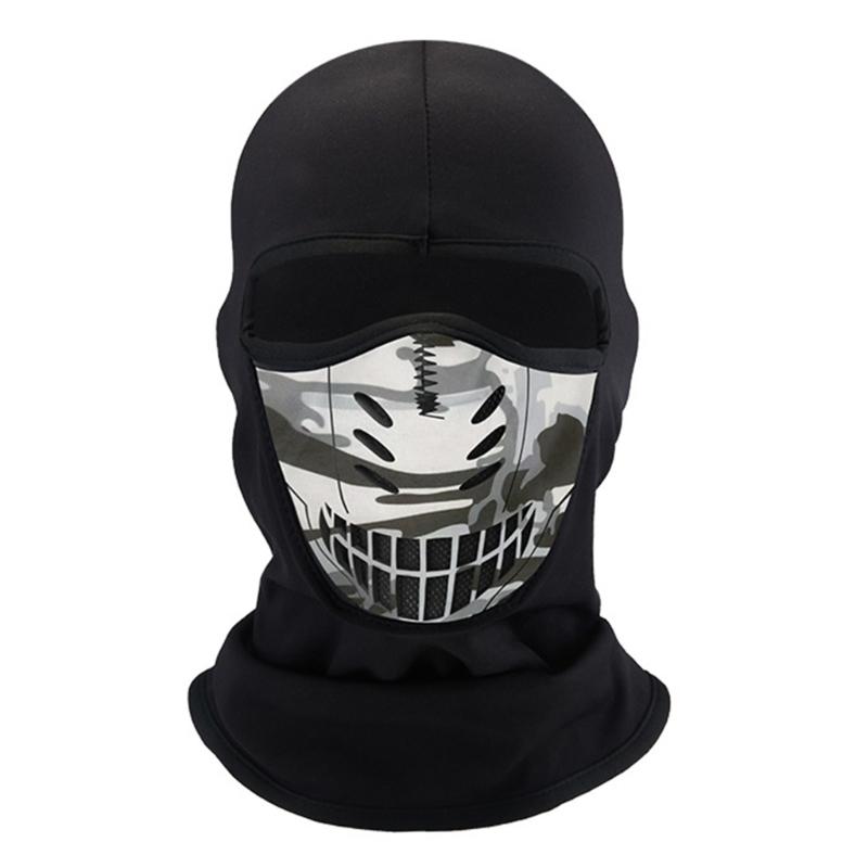 Pendler Sturmhaube Gesichtsmaske für City Ride Punk mit Winddichter Funktion Vollgesichtsabdeckung Warm Atmungsaktiv Kopfbedeckung