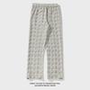 2024 Autumn Large White Corduroy Dirty Pants, Sizes M-5X