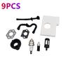Carburetor Part Spark Plug Fuel Filter Air Filter For Stihl MS170 MS180 MS 017 018 C1Q-S57 C1Q-S57A  Chaaw Replacement Parts