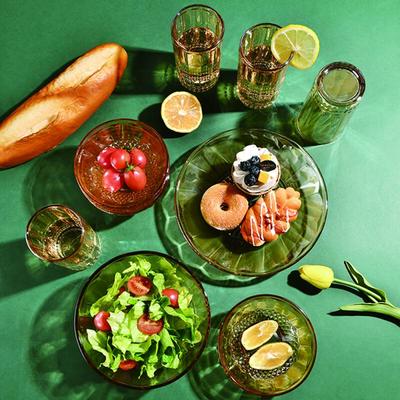 Shanchongshan Qianqiying Glass Dinnerware Set