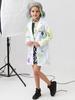 Children's Mad Scientist Halloween Costume - White Coat Role-Playing Set
