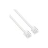 ELPA Telephone Cord, 3m, 6-pin 4-core / 6-pin 2-core, TEW-T030