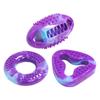Mental Stimulation Ball for Dog Chew Resistant Design and Treat Dispensing Function Toy With Adjustable Treat Holes