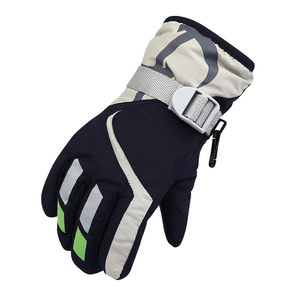 Winterhandschuhe für Kinder, Jungen, Mädchen, Schnee, winddichte Fäustlinge, Outdoor-Sport, Skifahren