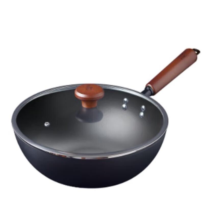 

COOKER KING BZ50540 32cm Wrought Iron Stir-fry Wok