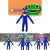 Adorable Purple Yellow Mustache Garten Of Banban Plush Toy Soft Pp Cotton Stuffed Doll