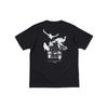 Uniqlo X Jujutsu Kaisen Collaboration Fushiguro Megumi Letter Short Sleeve T-Shirt Unisex Tops Black 440677-09